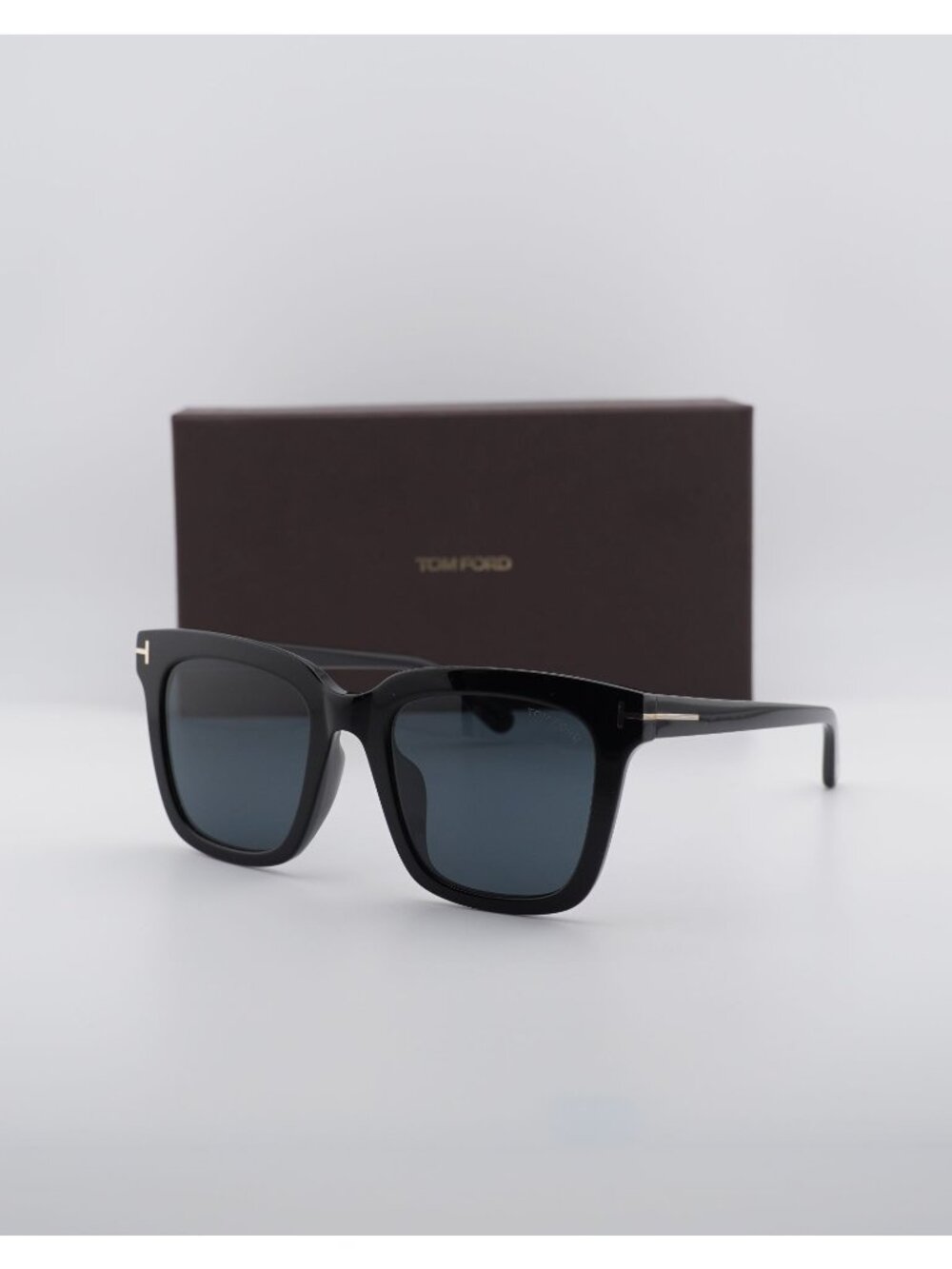 Tom Ford FT0969-K 01A Square Sunglasses - Black / Grey
